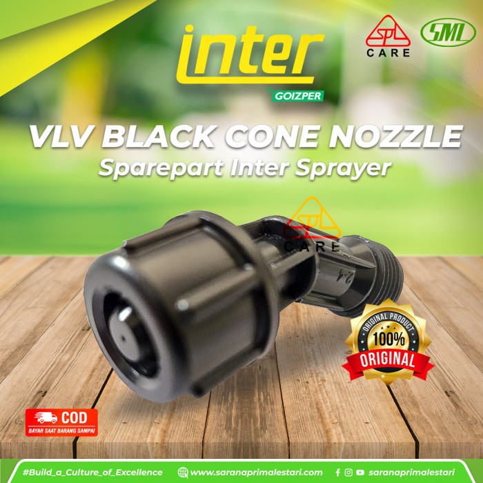 HOT SALE VLV BLACK CONE NOZZLE / SPAREPART INTER SPRAYER PUMP
