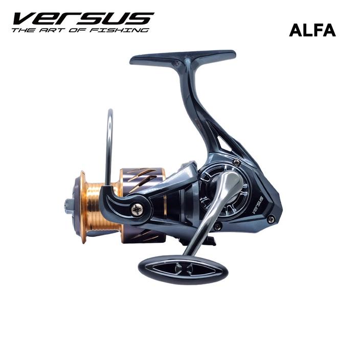 [Bisa COD] Reel Versus ALFA - Power Handle - New Clicker System
