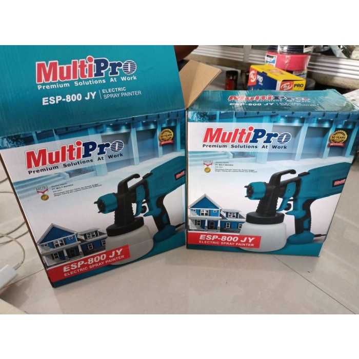MULTIPRO ESP 800 SPRAY GUN LISTRIK NOZZLE KUNINGAN SPRAYGUN ELEKTRIK - Bev