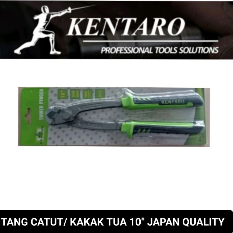 YT Kentaro tang catut kakak tua 10" Japan quality READY