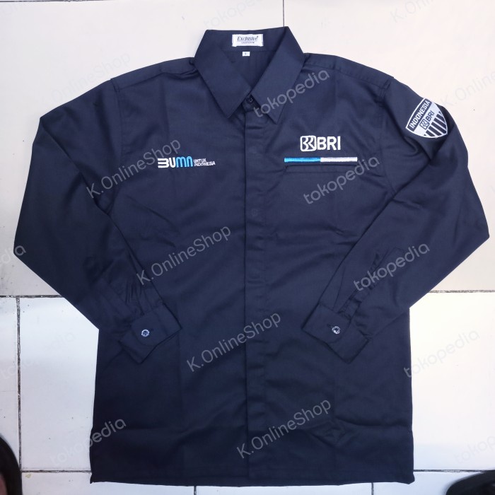 kemeja Bumn BRI seragam BUMN BRI baju BUMN BRI lengan panjang