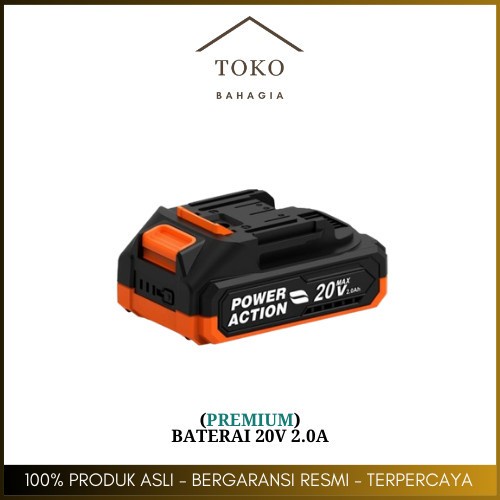 BATERAI 20V 2.0A CORDLESS BATTERY POWER ACTION LXT MAKITA BATERE BOR KODE 1350
