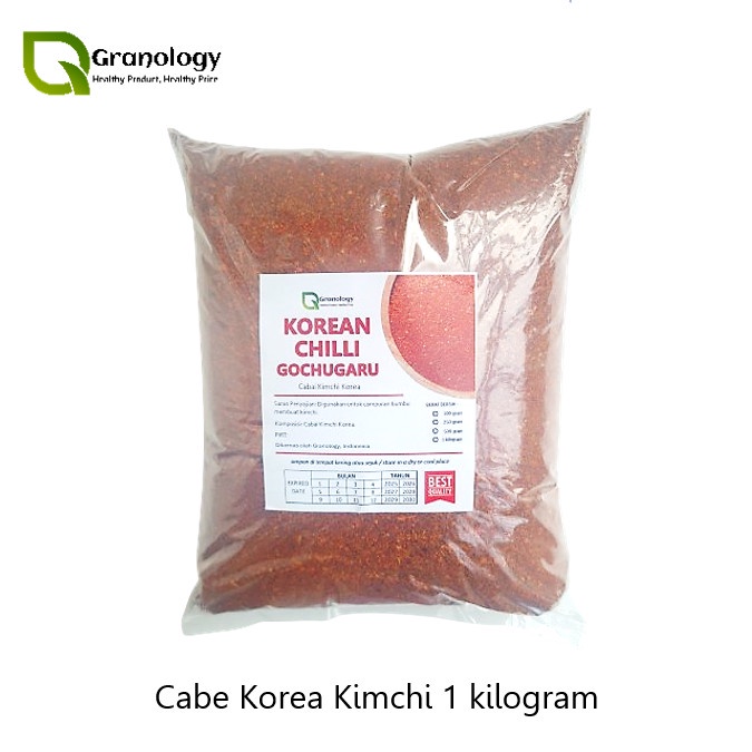 

Cabe Kimchi / Gochugaru / Bubuk Cabe Korea (1 kilogram) by Granology