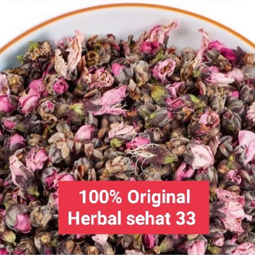 peach flower tea / peach blossom / bunga persik kering 1kg grosir