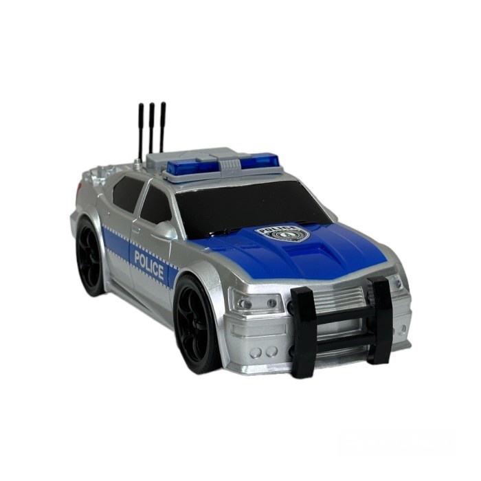 Toys Kingdom Cruzer 1:20 City Action Friction Police Car