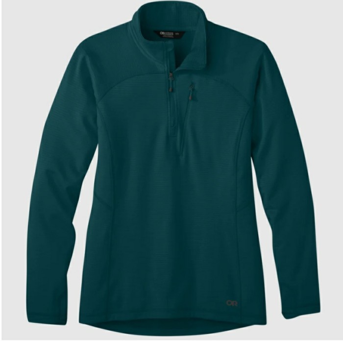OUTDOOR RESEARCH VIGOR QUARTER ZIP FLEECE WOMEN'S TREELINE ORIGINAL