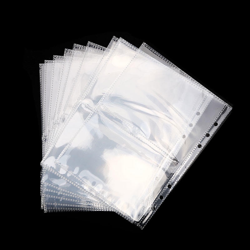 

10Pcs A5 Photo Album Binder Sleeves 1P 2P 4P Photo Album Binder Refill Inner Cards Photocard Refill