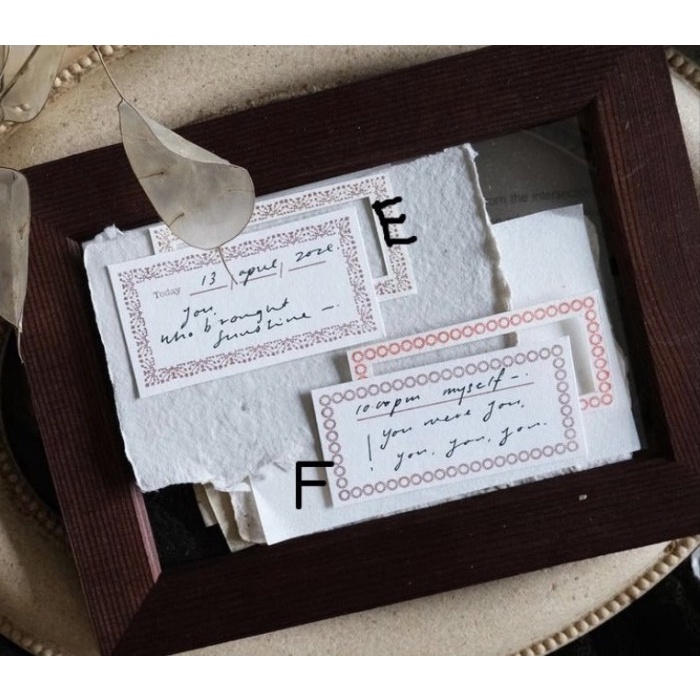 

Kurukynki Classic Frame Rubber Stamps