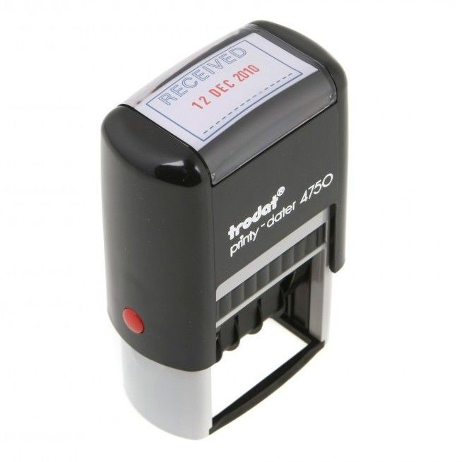 

Trodat 4750 Stempel Tanggal + RECEIVED Trodat 4750