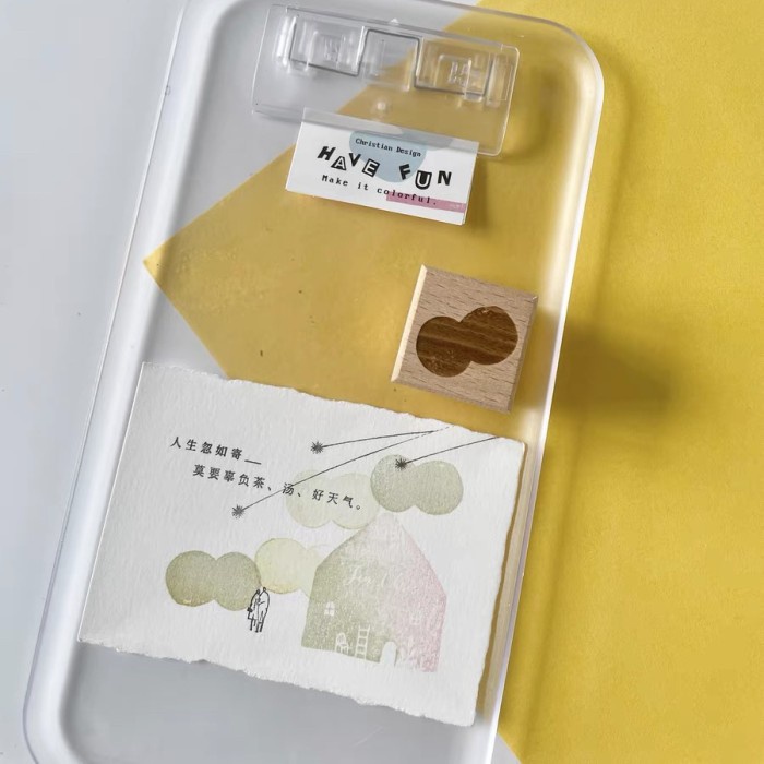 

Christian Have Fun Rubber Stamp