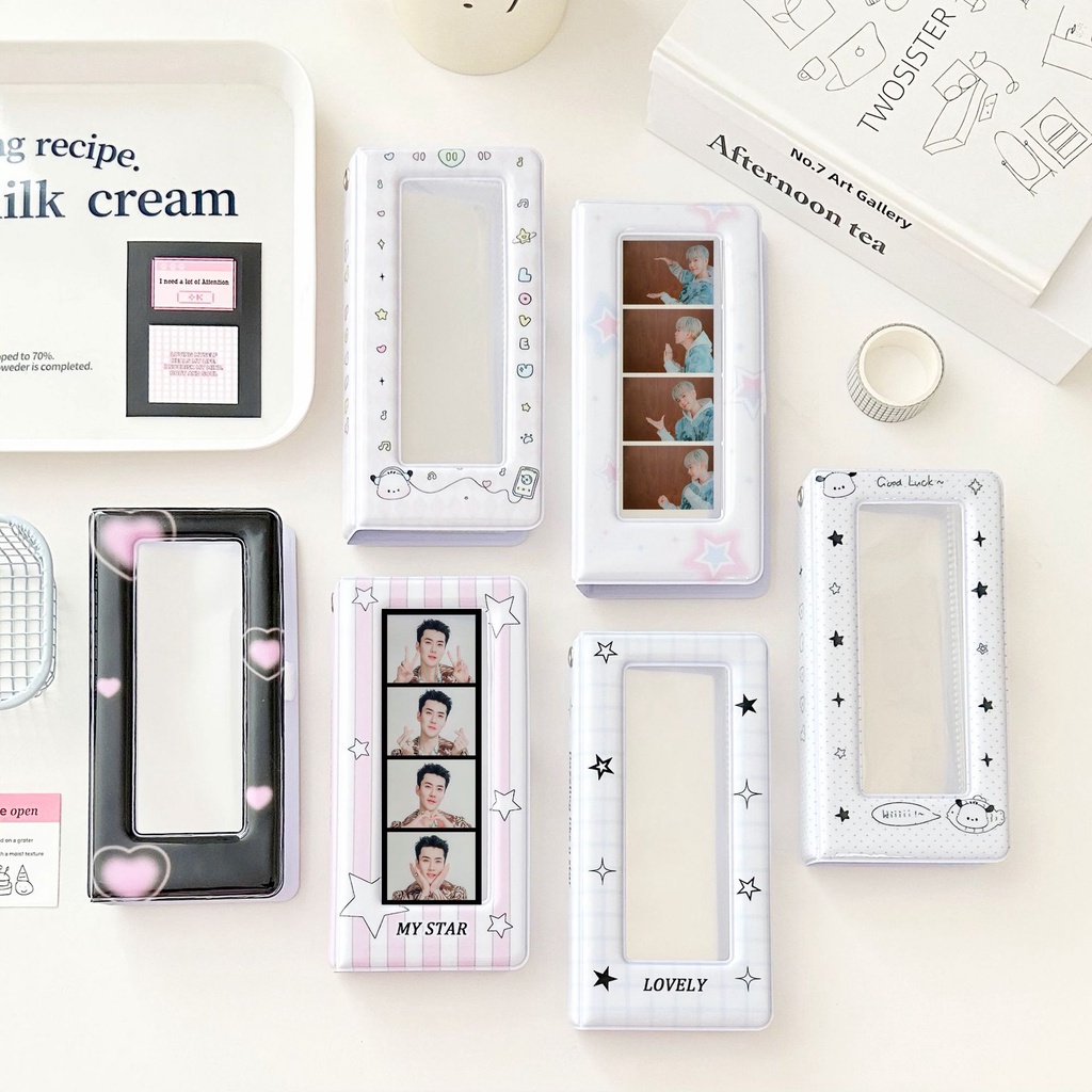 

Star Photo Booth Frames - Photo Booth Album For 2x6 Inch Photo Strips Wedding Album 2 x 6 Bookmark