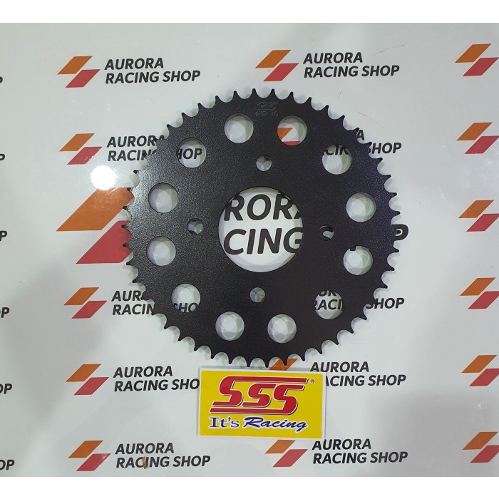 NEW GEAR BELAKANG SSS 428 BLACK CB 150 R / CBR 150 R / SONIC / MEGA PRO