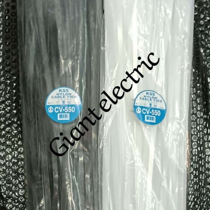 

KSS NYLON CABLE TIES CV- 550/ 55CM X 9,0MM Kode 1194