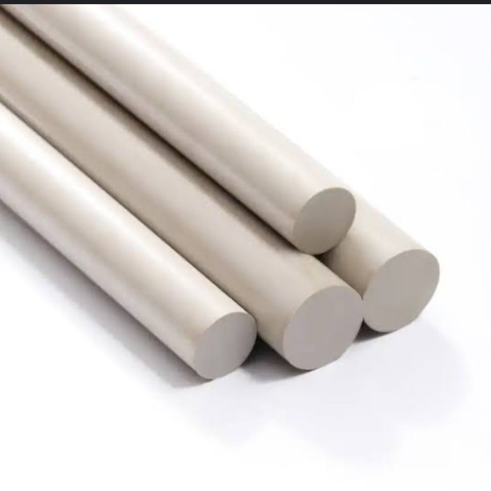 

AS PEEK ROD 60MM X PANJANG 100CM (1000MM) SHAFT SUSTAPEEK ROUND BAR BATANGAN SOLID DIAMETER 60 MM MATERIAL PEJAL POLY ETER ETHER KETONE BAHAN PLASTIK PADAT ISOLATOR TAHAN PANAS