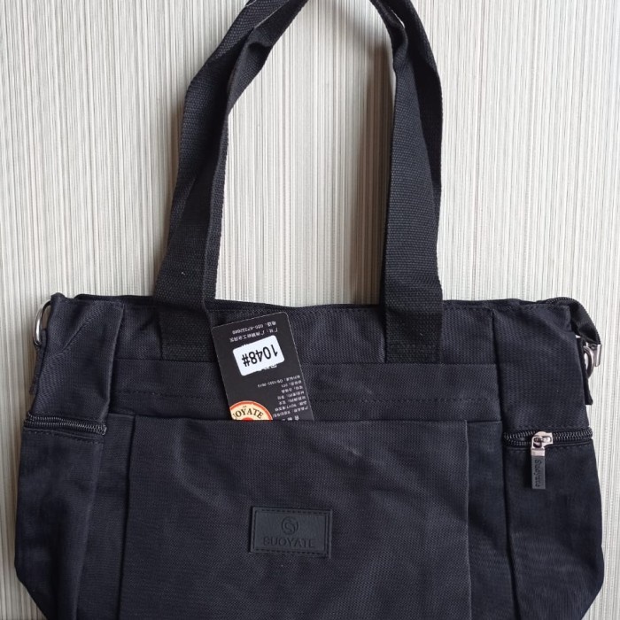 Tas wanita Suoyate 1048 (Ori) - Tas selempang - Tas wanita - Black modern termurah waterproof