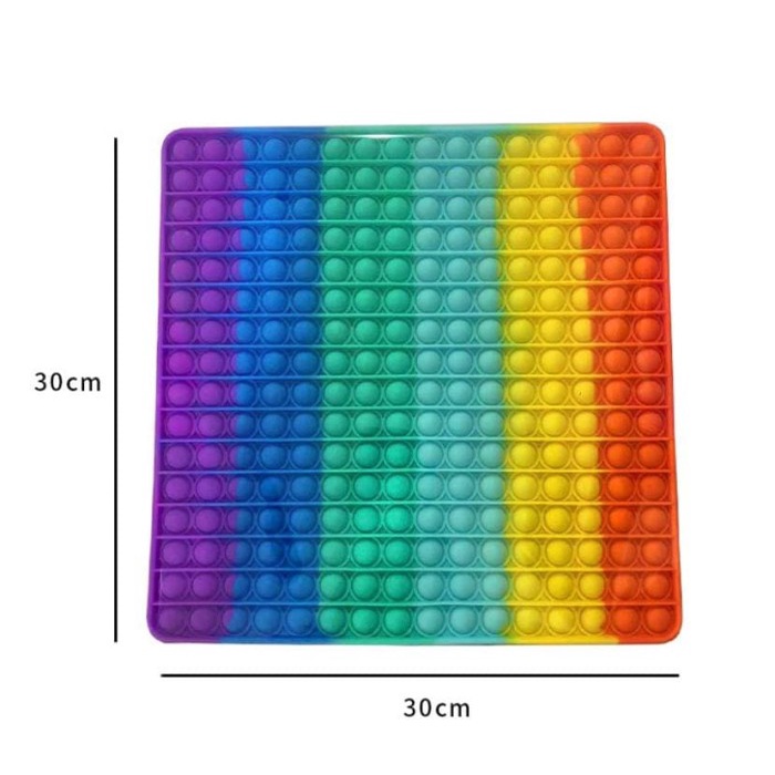 Pop It Super Jumbo Fidget Toys Squishy Mainan Anak Tiktok Besar XXXL