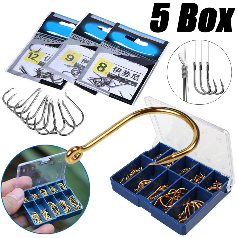 Ougayilang 70Pc Ail Pancing With Yellow Hoo Bo With Gear Hoo Metal Hoo