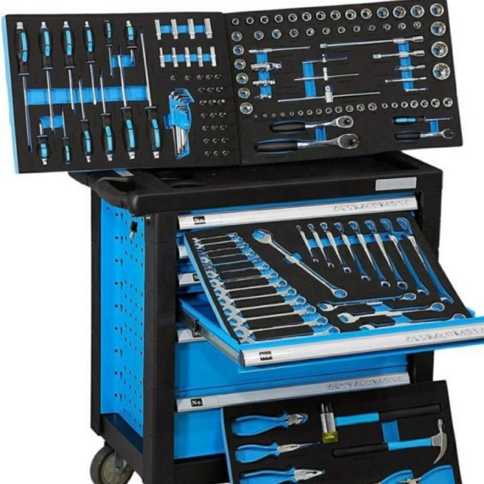 

Tool Cabinet Komplit 160 Macam Jenis Kunci Kunci, cocok buat bengkel Kode 371