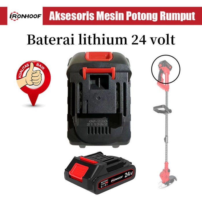 [tcs] - IRONHOOF LXT baterai 12V/24V/36V/48V Baterai litium