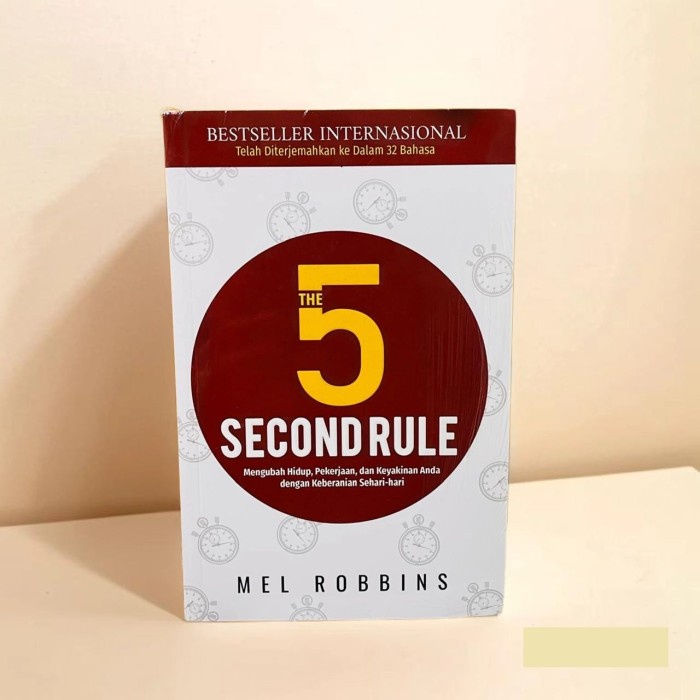 

HOT SALE! The 5 Second Rule - Mengubah Hidup Pekerjaan dan Keyakinan Anda