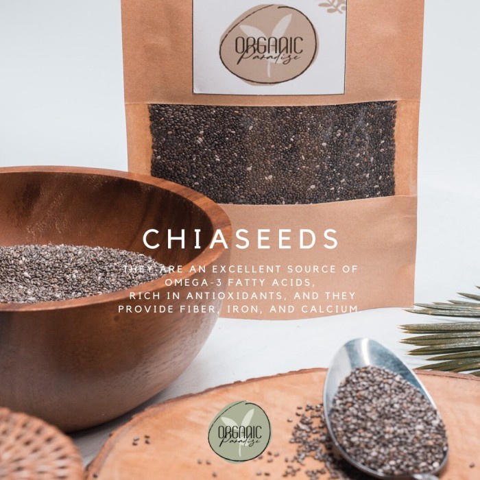 

Chia Seed Natural Premium 1 Kg Organic Paradise
