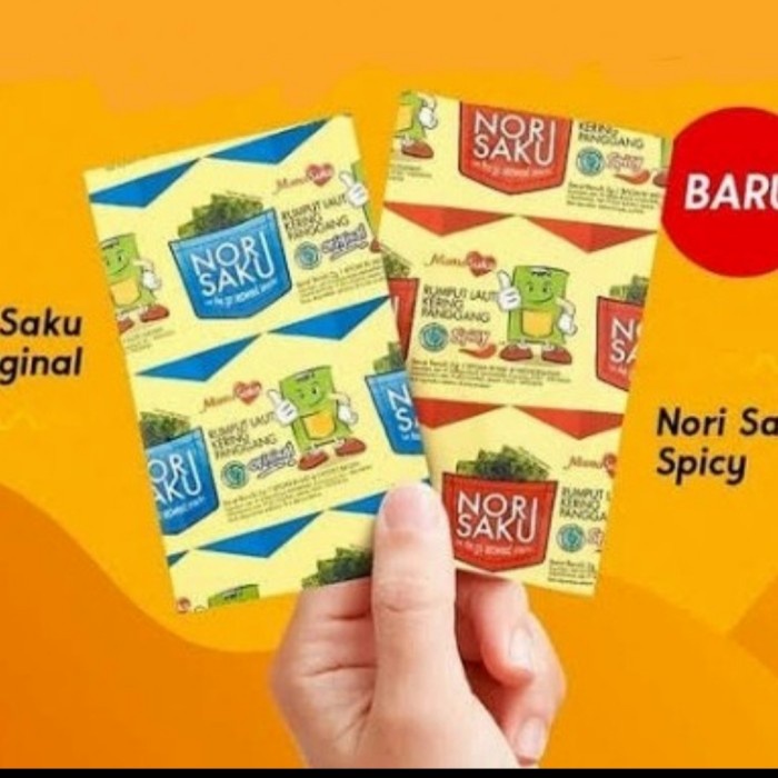 

Mamasuka Nori Saku Rumput Laut Kering Panggang