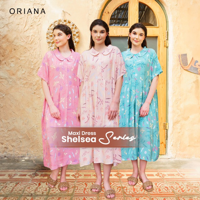 Oriana Daster Busui Panjang Shelsea Series