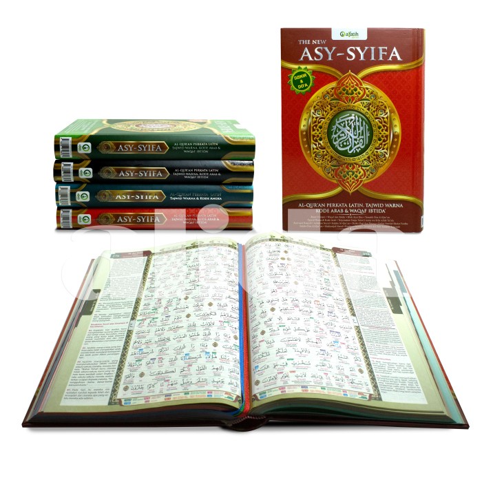 

Ready Alquran Tajwid Asy-Syifa Uk A4, Al-Quran Arab Latin Terjemah Asysyifa
