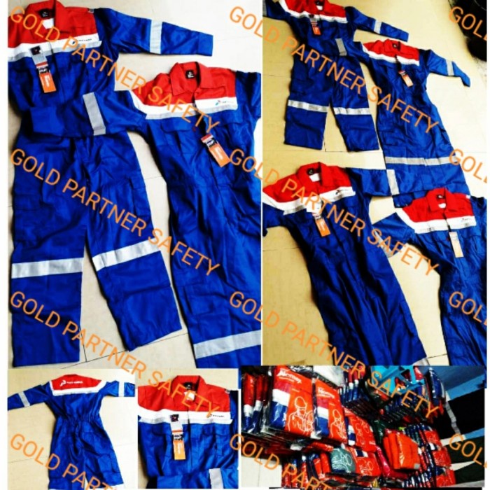 COVERALL WEARPACK NOMEX DUPONT 6 OZ ORIGINAL DUPONT NOMEX PERTAMINA