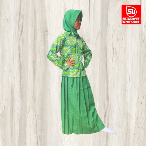 Setelan Batik SDI Al-Azhar putri / Batik al azhar / seragam al azhar
