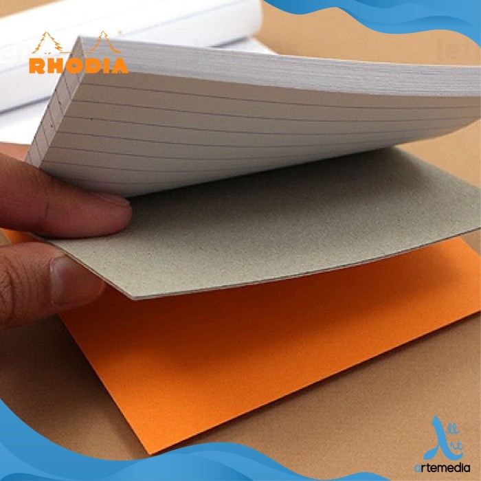 

Buku Catatan Rhodia A4 Head Stapled Pad N18 Notepad