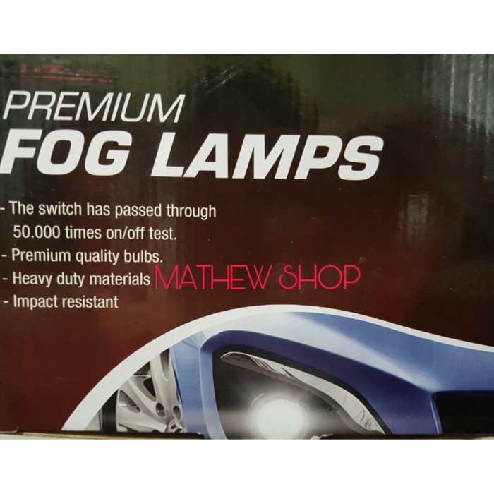Limited Foglamp All New Avanza 2016 Up / Fog Lamp Avanza / Lampu Kabut Mobil