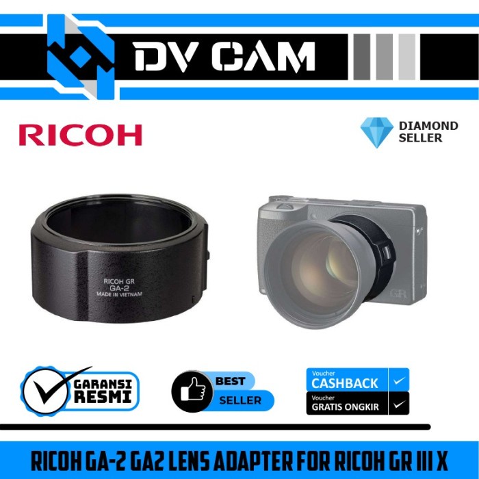 Ricoh GA-2 GA2 Lens Adapter For Ricoh GR III X