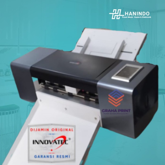 Mesin Cutting Sticker Label A3+ Auto Feeding Sheet Innovatec Otomatis