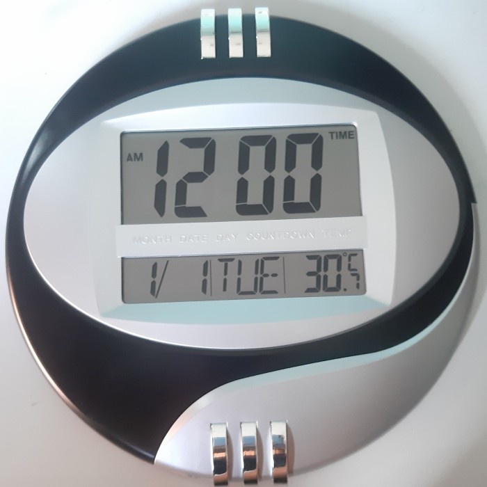 Dms - Jam Dinding Digital Jumbo 3885