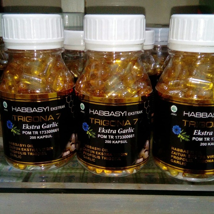 habasyi trigona 77 habbatussauda garlic
