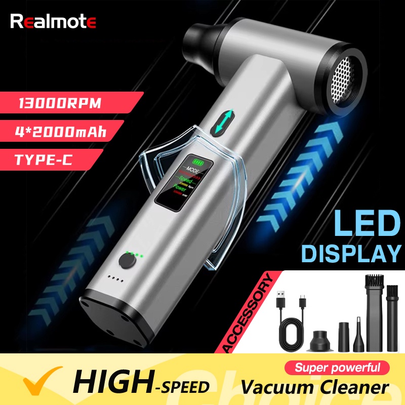 ELTRA 130000RPM high-speed vacuum cleaner, handheld, portable, powerful wireless car vacuum cleaner