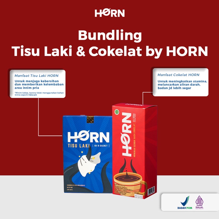 HORN by Dr. Boyke - Bundling Tisu & Cokelat / Bundling 1