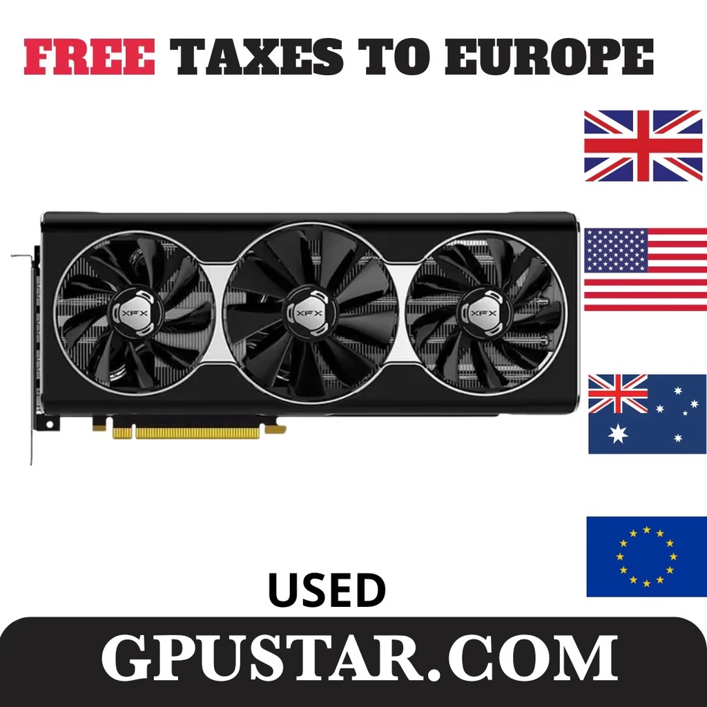 ELTRA XFX RX 5700XT RX5700 XT 8GB Graphics Card GPU AMD Radeon 5700XT Video Cards RX 5700 XT Desktop