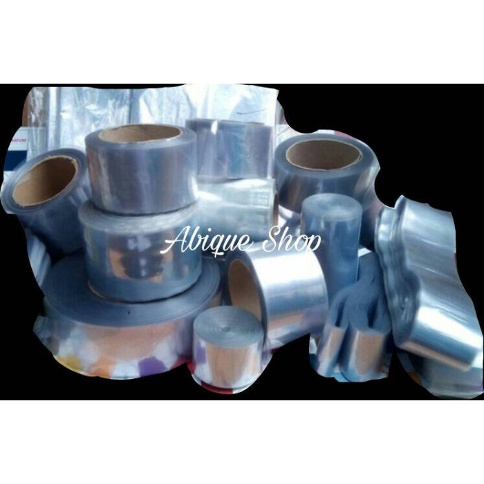 TERBARU plastik shrink lebar 7cm / shrink botol / shrink seal / segel shrink PROMO