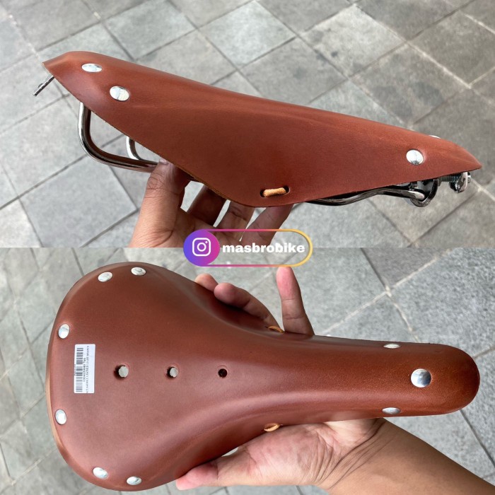 PROMO sadel aceoffix kulit saddle kulit original aceoffix coklat hitam