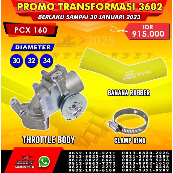 Tb + Velocity Pcx 160 / Adv 160