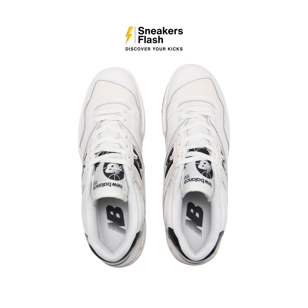 NEW BALANCE 550 White Sea Salt Patent Sepatu Sneakers Pria - BB550YKF - Size 44