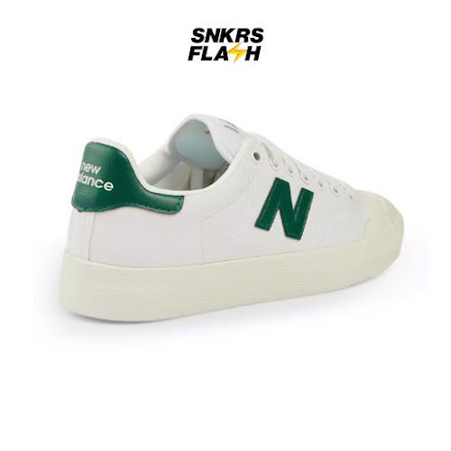 NEW BALANCE Bb100 White Green Sepatu Sneakers Pria - BB100VTC - Size 41.5