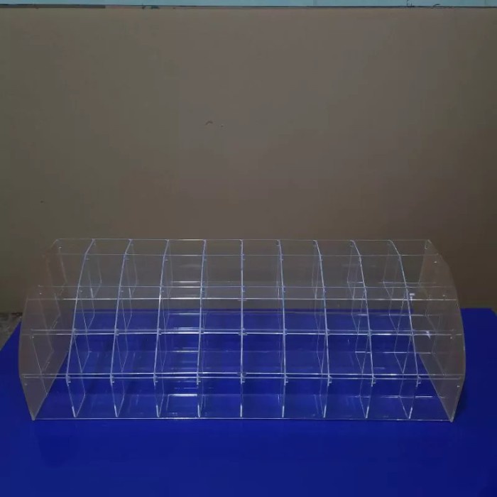 

Rak pulpen Akrilik 4 Susun / tempat pulpen / display pulpen organizer