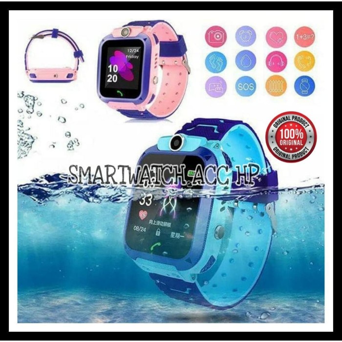 BISA TERMIN SMARTWATCH Z5 JAM TANGAN TELEPON ANAK ANTI AIR GPS BRACELET KIDS WATCH