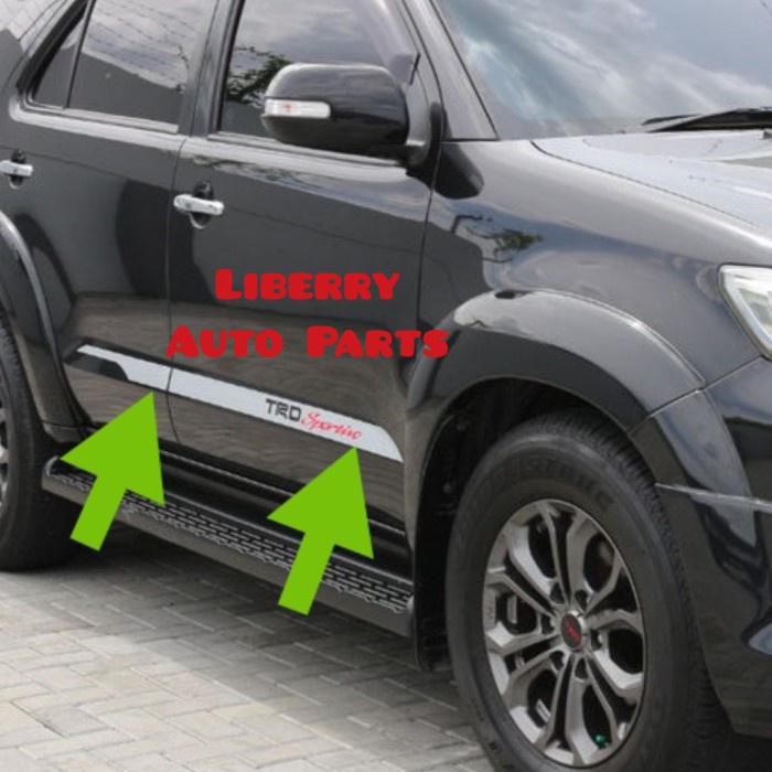 Ready Stiker / STICKER / TRD Sportivo / Silver / FORTUNER 2012-2015 Original