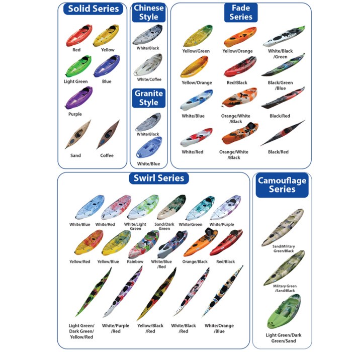 PERAHU KAYAK / WAHANA AIR KAYAK KUNGFU SERIES FREE DAYUNG - SEABEE