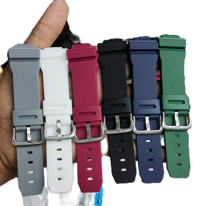 Strap Tali Jam Gm-2100 Gm 2100 Rubber Silikon Gm2100 Murah