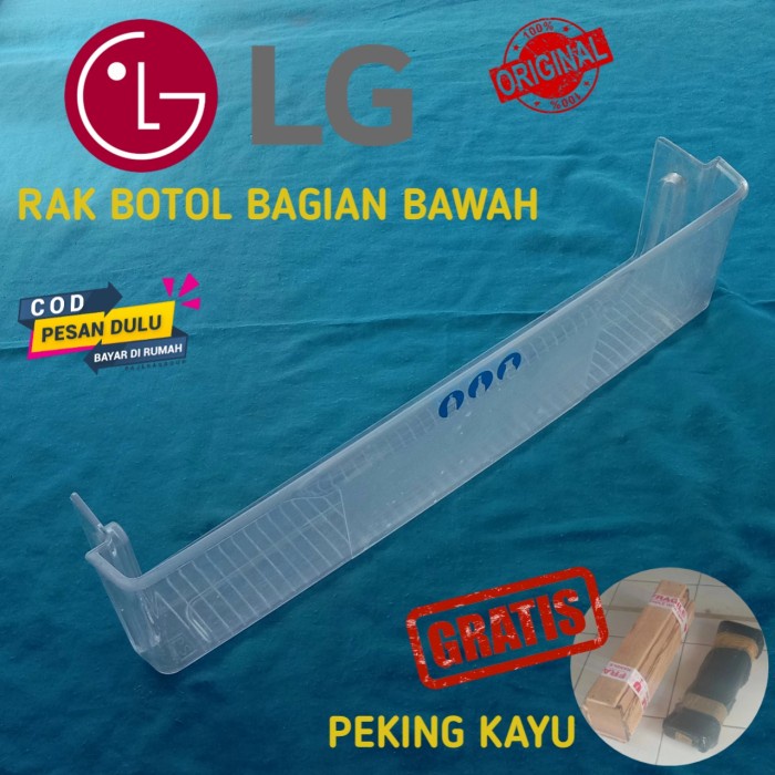 #####] RAK BOTOL RAK MINUM KULKAS LG EXPRESCOOL 1 PINTU BAGIAN BAWAH ORIGINAL